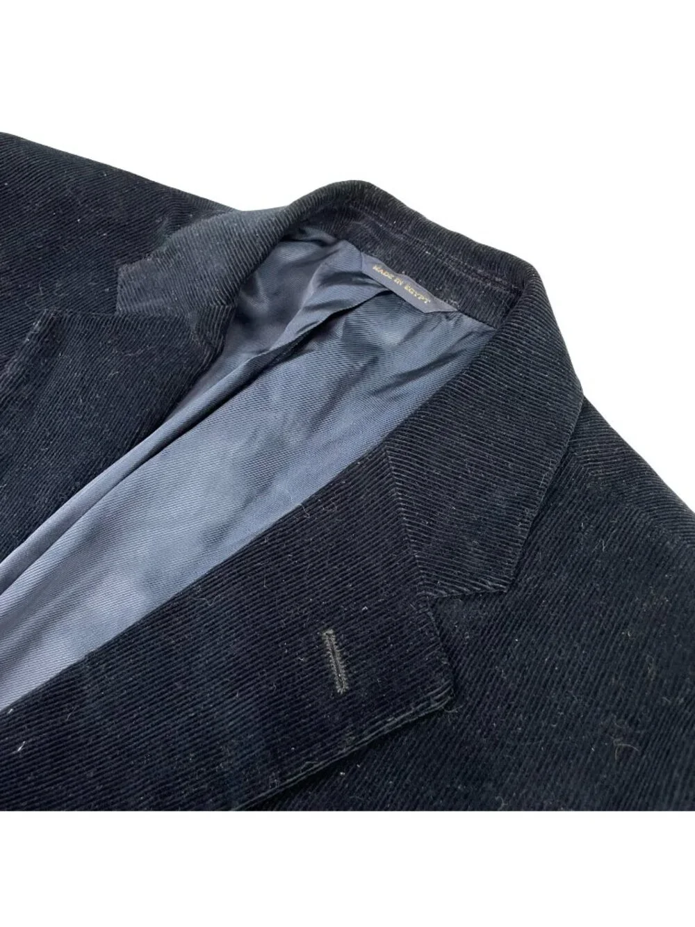 Banana Republic Men’s 100% Cotton Corduroy 2-Button Blazer Navy Blue • 42R